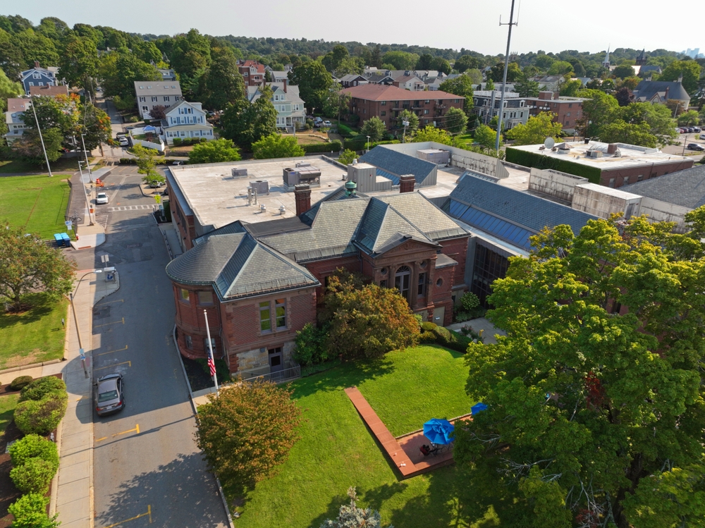 Overlooking downtwon Watertown, MA